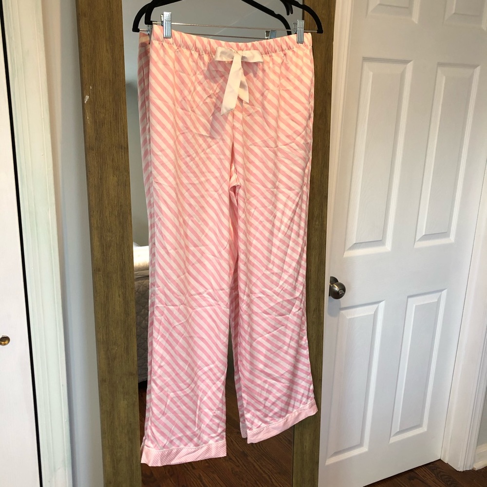 Victoria’s Secret Satin Pink Pajama Pants